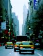 Cabs II  moving cities, photo by werner pawlok, fine art photography, new york city, nyc, urbane stadtansichten, stadtszenen, cab II, new york cabdriving