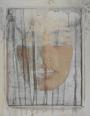 Corinne - Durchschlag auf Holz II  photo by werner pawlok, polaroid, transfer, photography, fine art, polaroid large format, art, fotografie, kunst, portrait
