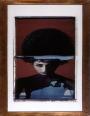 Girardi Rot  photo by werner pawlok, polaroid, transfer, photography, fine art, polaroid large format, art, fotografie, kunst, portrait