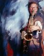 Klaus Doldinger  Klaus Doldinger, Polaroid, photo by werner pawlok, Stars and Paints, Jazzmusiker, Komponist, Passport, Filmmusik Das Boot, Die unendliche Geschichte, Union deutscher Jazzmusiker
