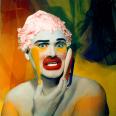 Leigh Bowery 3  Leigh Bowery, photographed by Werner Pawlok, artist, performance artist, club promoter, actor, pop star, model, fashion designer, Boy George, Vivienne Westwood, Alexander McQueen, Scissor Sisters, Lady Bunny, Nu Rave, avant garde, art director, massive attack, unfinished sympathy, ID