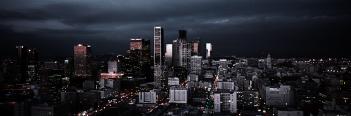 Los Angeles 4  Los Angeles, LA, USA , bei nacht, by night, photo by werner pawlok, city, photography, architecture, skyline
