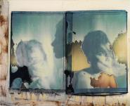 Out of the Blue  photo by werner pawlok, polaroid, transfer, photography, fine art, polaroid large format, art, fotografie, kunst, portrait