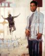 Stanley Clarke  Stanley Clarke, Polaroid, Stars and Paints, photo by werner pawlok, bassist, fusion music, jazz, Return to Forever, Jazz Rock, School Days, Animal Logic, Slaptechnik, Kontrabass  