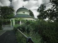 Teehaus  photo by Werner Pawlok, Elle, Gastronomie, out door, Gartenlokal,Stuttgart,Ausflugziel, Denkmal,  Marmorsaal, Bopser, Weissenburgpark, Ernst Sieglin, Teehaus