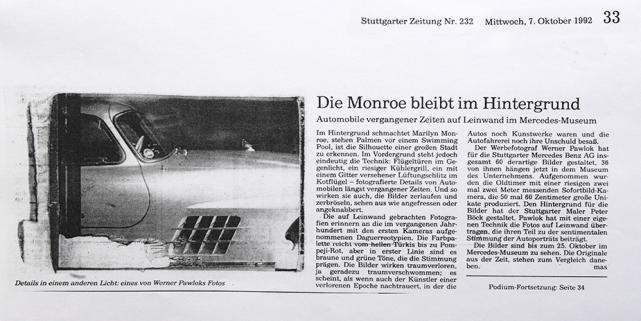 Stuttgarter Zeitung 1992