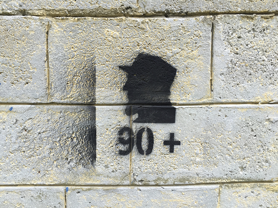 Graffiti 18, 2016 Gaffiti, street art, Kuba, Graffiti 18; cuba expired; Werner Pawlok