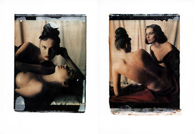 Photographie 10/89 page 3 Photographie, Werner Pawlok, Photography Paintings, Polaroid 50x60, Polaroid Photography,
