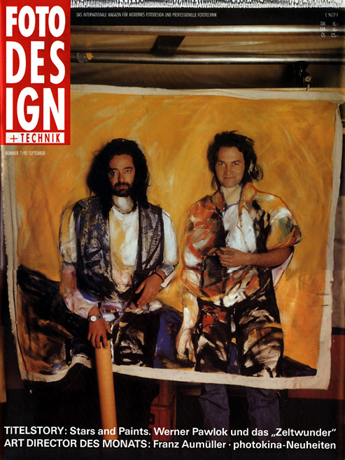 Designers Digest cover Designers Digest, Werner Pawlok, Polaroid 50x60, Polaroid Photography, Stars & Paints