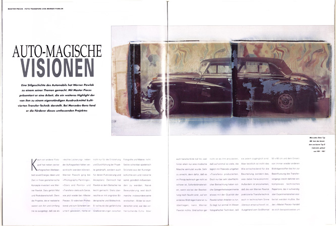 Photo Design + Technik page 1 Photo Design + Technik, Werner Pawlok, Master Pieces, Polaroid 50x60, Polaroid Photography,