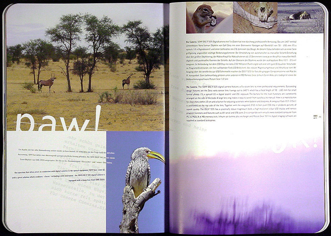 designers digest page 5 Designers Digest, Kalahari, Werner Pawlok, Photography,