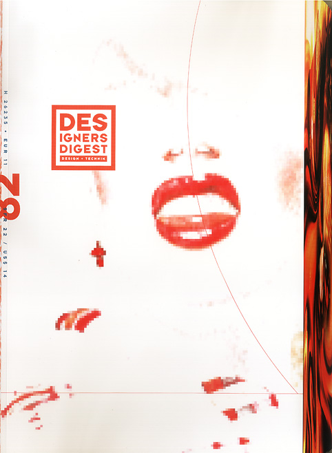 Designers Digest cover Designers Digest, Five days Paris, Werner Pawlok, Photography,