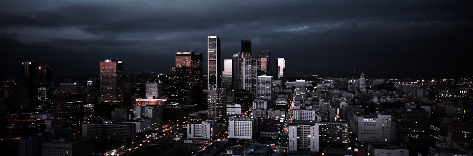 Los Angeles 4 Los Angeles, LA, USA , bei nacht, by night, photo by werner pawlok, city, photography, architecture, skyline