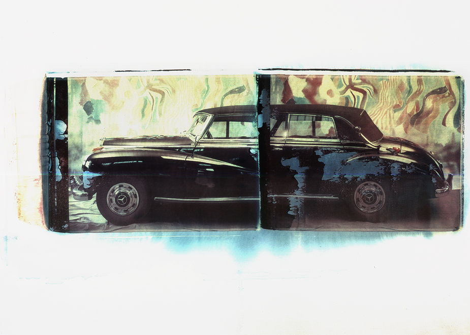 Merceds Benz Typ 300 II Typ 300 II; Mercedes-Benz; Oldtimer; Photo by Werner Pawlok; Polaroid 50x60; Transfers; Master Pieces;