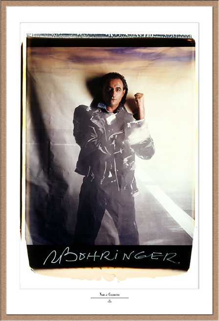 Richard Bohringer Polaroid 50x60, Polaroid Photography, Polaroid 20x24", Werner Pawlok, Richard Bohringer,