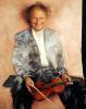 Ivry Gitlis Ivry Gitlis, photo by Werner Pawlok, Polaroid, Stars and Paints, violinist, UNESCO Goodwill Ambassador 