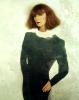 Sonia Rykiel Sonia Rykiel, fashion designer, Polaroid, Stars and Paints, photographed by Werner Pawlok, lingerie, french, Paris, Pret a Porter, Chic, Glamour, Luxus