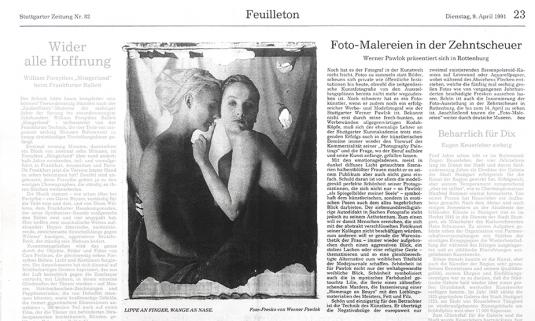 Stuttgarter Feuilleton 1991