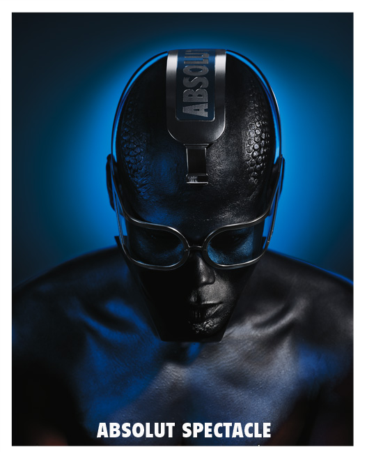 Absolut Vodka 4 Vladimir McCrary, portrait, photo by werner pawlok, Absolut Vodka, Wodka, Schweden, Absolut Spectacle Absolut Vodka 4 Vladimir McCrary, portrait, photo by werner pawlok, Absolut Vodka, Wodka, Schweden, Absolut Spectacle