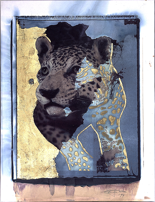 Jaguar I Polaroid 50x60; Werner Pawlok; Polaroid Fotografie; Crying Animals; Jaguar I; Jaguar I Polaroid 50x60; Werner Pawlok; Polaroid Fotografie; Crying Animals; Jaguar I;
