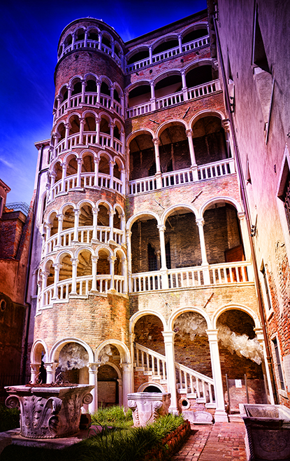Scala II Venice, Venedig, Paläste, Palaces in Venice, Dimore Veneziane, Werner Pawlok, Palazzi Scala II Venice, Venedig, Paläste, Palaces in Venice, Dimore Veneziane, Werner Pawlok, Palazzi