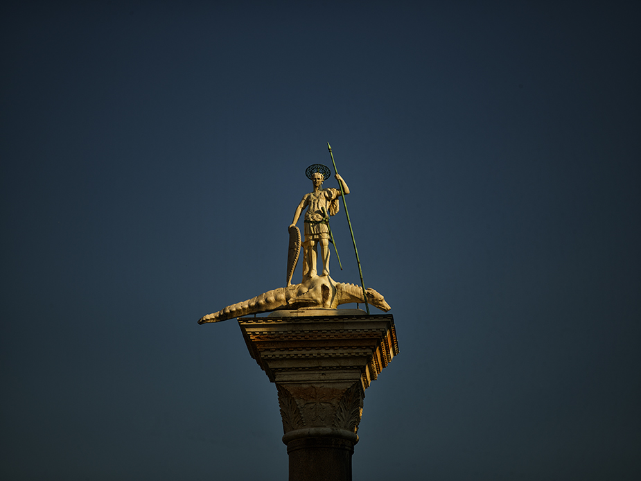 Statue Piazzetta San Marco San Todaro I 