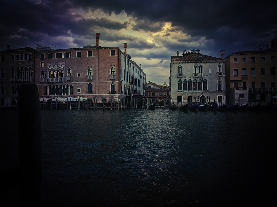 Canale Grande at fishmarket 