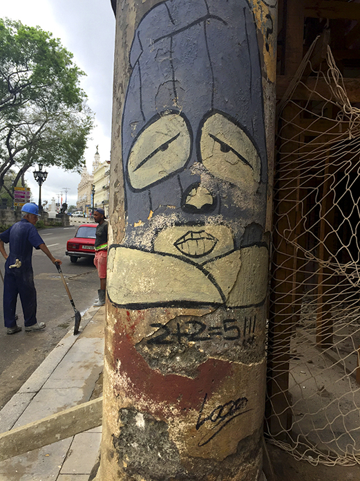 Graffiti 29, 2016 Gaffiti, street art, Kuba, Graffiti 29; cuba expired; Werner Pawlok Graffiti 29, 2016 Gaffiti, street art, Kuba, Graffiti 29; cuba expired; Werner Pawlok