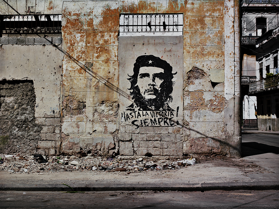 Graffiti of Ché, 2004 Graffiti of Ché; cuba expired; Werner Pawlok