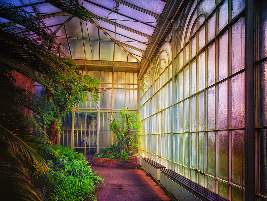 Wilhelma Stuttgart XIV  Greenhouses, Cathedrals for Plants, Werner Pawlok