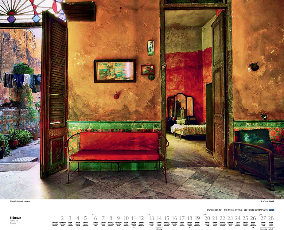 Februar 2017 Spuren der Zeit; Dumont Kalender; Werner Pawlok; Cuba; Kuba Februar 2017 Spuren der Zeit; Dumont Kalender; Werner Pawlok; Cuba; Kuba