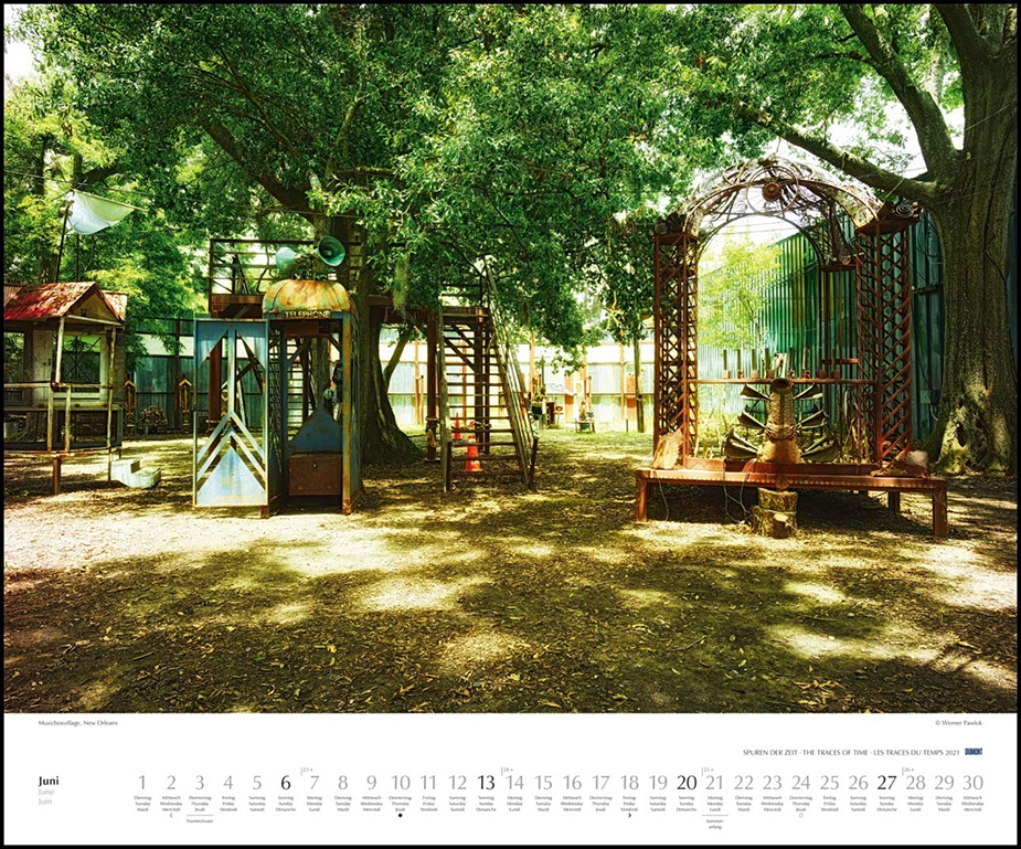 June 2021 Dumont Kalender New Orleans 2021, Werner Pawlok June 2021 Dumont Kalender New Orleans 2021, Werner Pawlok