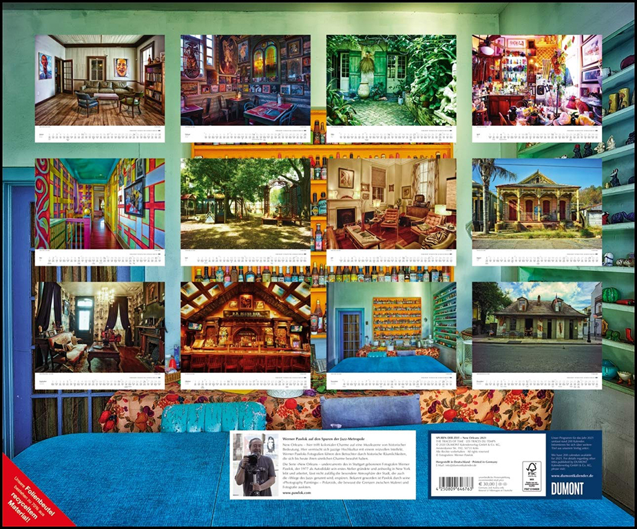 Overview 2021 Dumont Kalender New Orleans 2021, Werner Pawlok Overview 2021 Dumont Kalender New Orleans 2021, Werner Pawlok