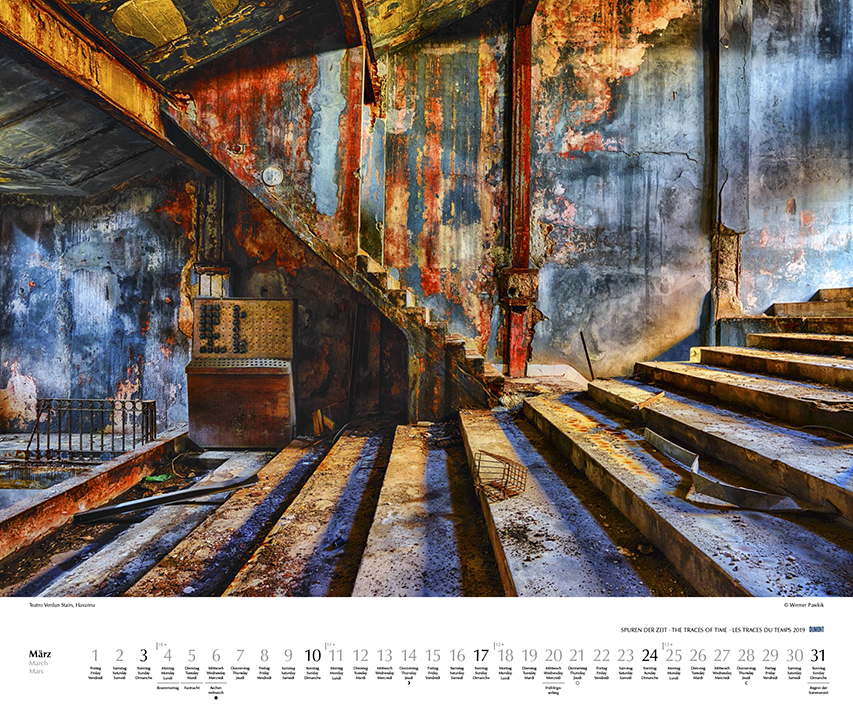 March 2019 Spuren der Zeit 2019; Werner Pawlok; March 2019 Spuren der Zeit 2019; Werner Pawlok;