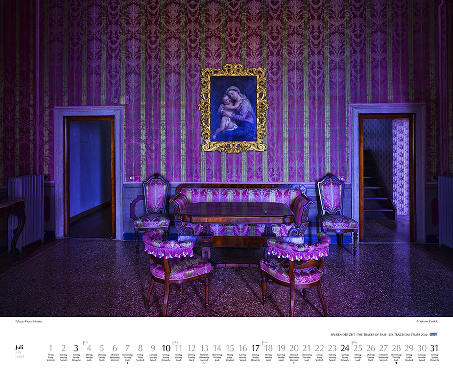July 2022 Dumont Kalender, Spuren der Zeit 2022, Werner Pawlok July 2022 Dumont Kalender, Spuren der Zeit 2022, Werner Pawlok