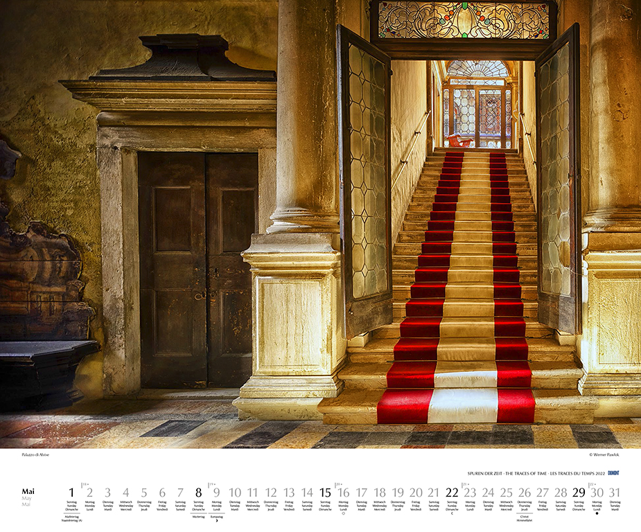 May 2022 Dumont Kalender, Spuren der Zeit 2022, Werner Pawlok May 2022 Dumont Kalender, Spuren der Zeit 2022, Werner Pawlok