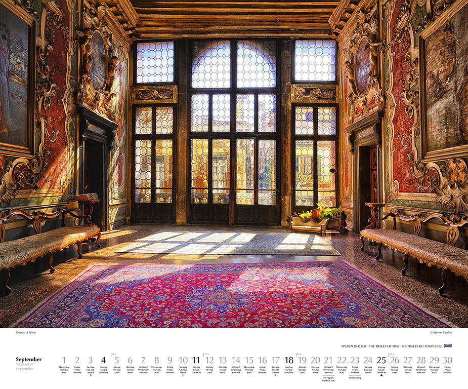 September 2022 Dumont Kalender, Spuren der Zeit 2022, Werner Pawlok September 2022 Dumont Kalender, Spuren der Zeit 2022, Werner Pawlok