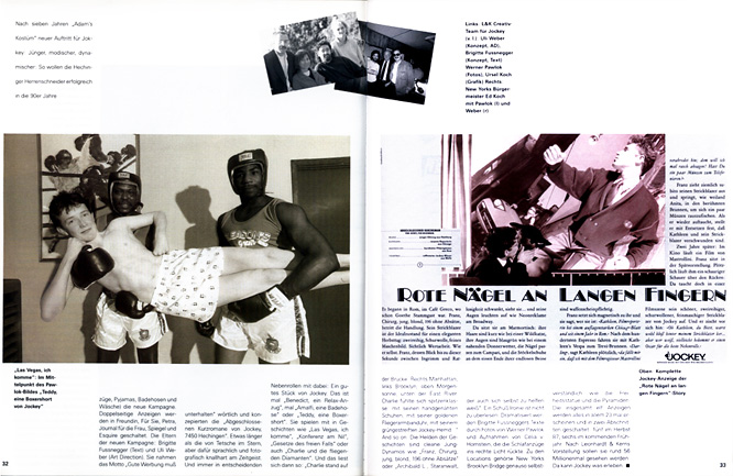 PD + T page 3 Photo Design + Technik, Jockey Campaign, Werner Pawlok PD + T page 3 Photo Design + Technik, Jockey Campaign, Werner Pawlok