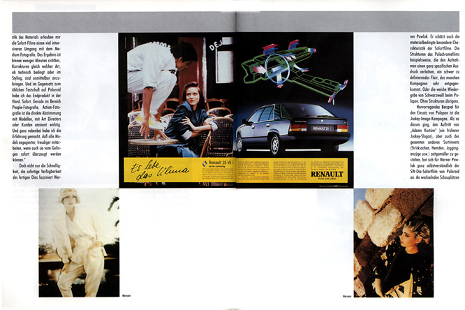 Profi Foto 4/1988 page 2 Profi Foto, Jockey Campaign, Werner Pawlok, Renault, JPS, Profi Foto 4/1988 page 2 Profi Foto, Jockey Campaign, Werner Pawlok, Renault, JPS,