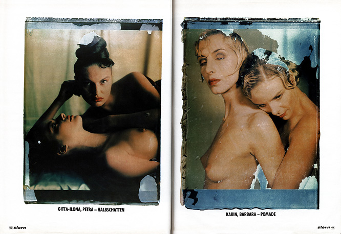 Stern page 5 Stern, Werner Pawlok, Photography Paintings, Polaroid 50x60, Polaroid Photography, Stern page 5 Stern, Werner Pawlok, Photography Paintings, Polaroid 50x60, Polaroid Photography,