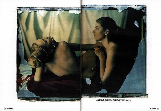 Stern page 6 Stern, Werner Pawlok, Photography Paintings, Polaroid 50x60, Polaroid Photography, Stern page 6 Stern, Werner Pawlok, Photography Paintings, Polaroid 50x60, Polaroid Photography,
