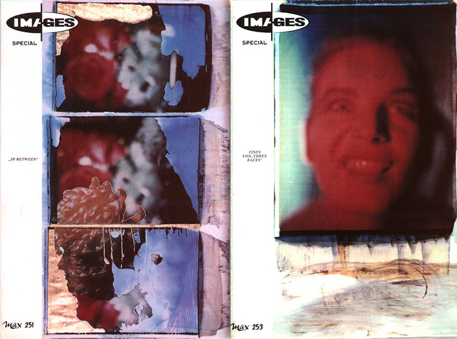 MAX page 2 Max, Werner Pawlok, Transfers, Polaroid 50x60, Polaroid Photography, MAX page 2 Max, Werner Pawlok, Transfers, Polaroid 50x60, Polaroid Photography,