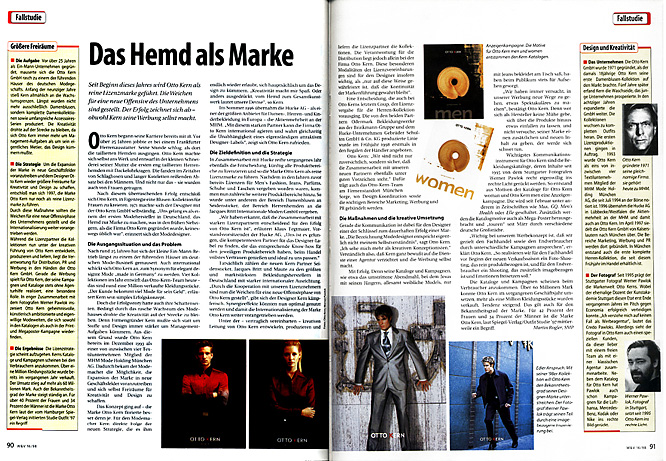 werben + verkaufen page 1 W + V, Otto Kern, Werner Pawlok, Photography,