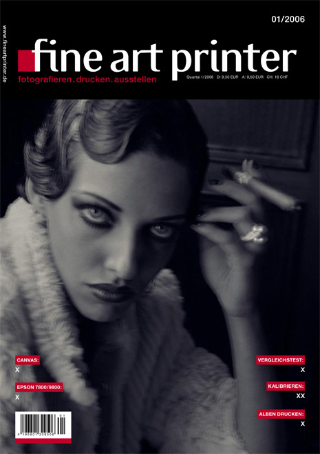 Fine Art Printer cover Fine Art Printer, Hommage Helmut Newton, Werner Pawlok, Photography,