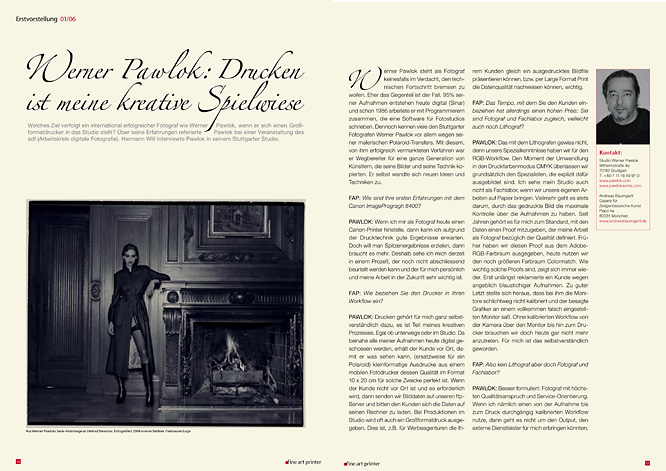 Fine Art Printer page 1 Fine Art Printer, Hommage Helmut Newton, Werner Pawlok, Photography, Fine Art Printer page 1 Fine Art Printer, Hommage Helmut Newton, Werner Pawlok, Photography,