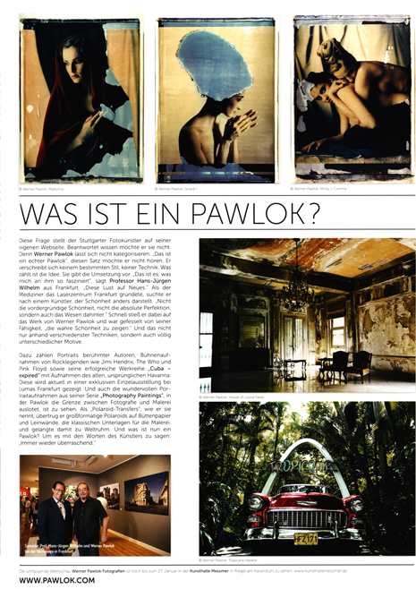 Top Magazin Top Magazin, Werner Pawlok, Photography, Fotografie