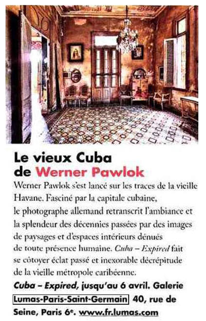 Photo France Photo France, Cuba - expired, Werner Pawlok, Photography, Fotografie 