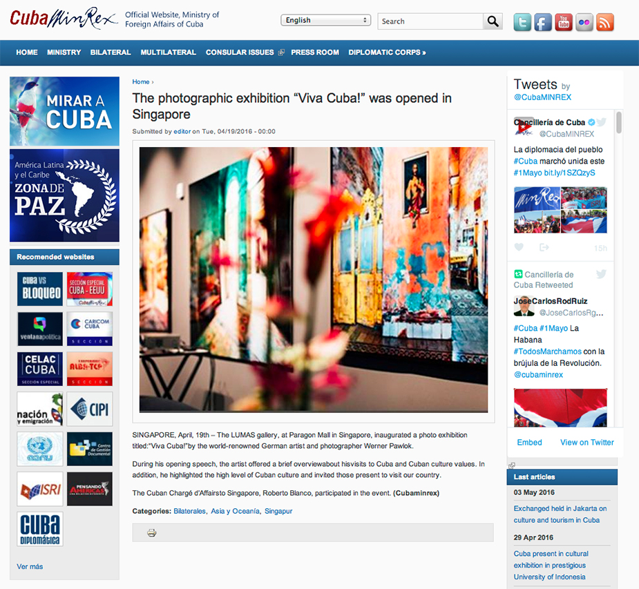cubaminrex Ministry of Foreign Affairs of Cuba; Werner Pawlok; cuba expired; cubaminrex Ministry of Foreign Affairs of Cuba; Werner Pawlok; cuba expired;