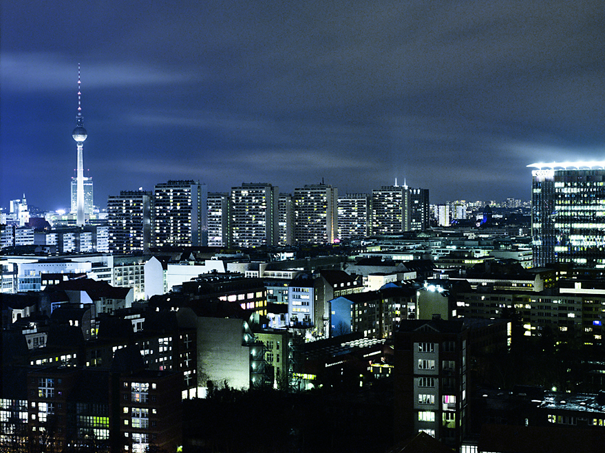 Berlin 2 Berlin, bei nacht, by night, photo by werner pawlok, city photography