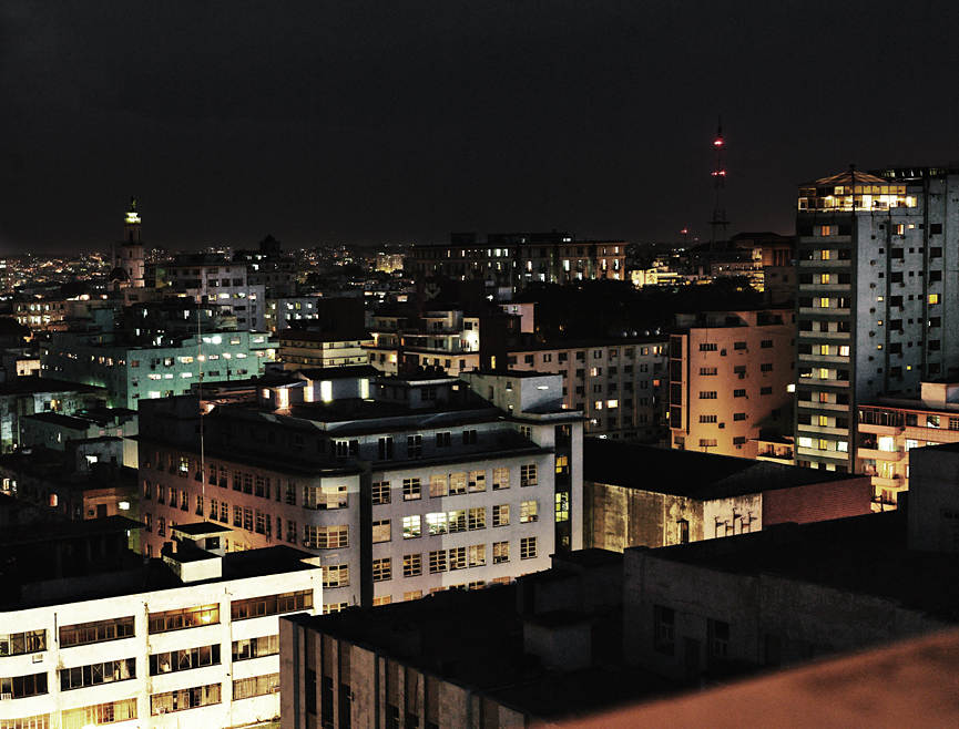 Havana 1 Havana, Havanna, Cuba, bei nacht, by night, photo by werner pawlok, city, photography, architecture